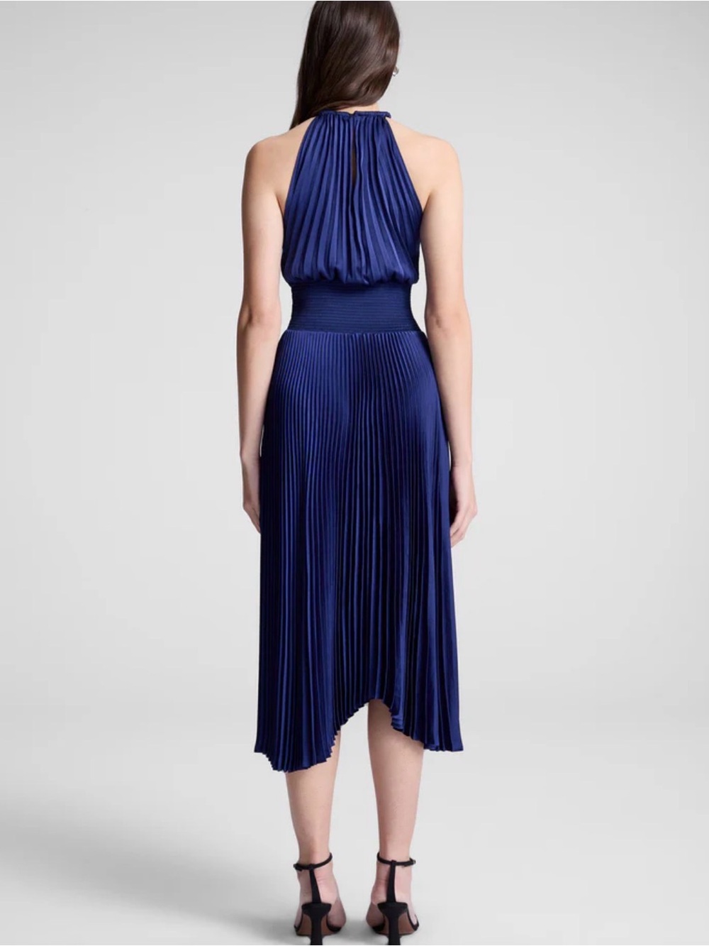 A.L.C. Renzo II Satin Pleated Dress. Size 6. MSRP $595 - Picture 4 of 17